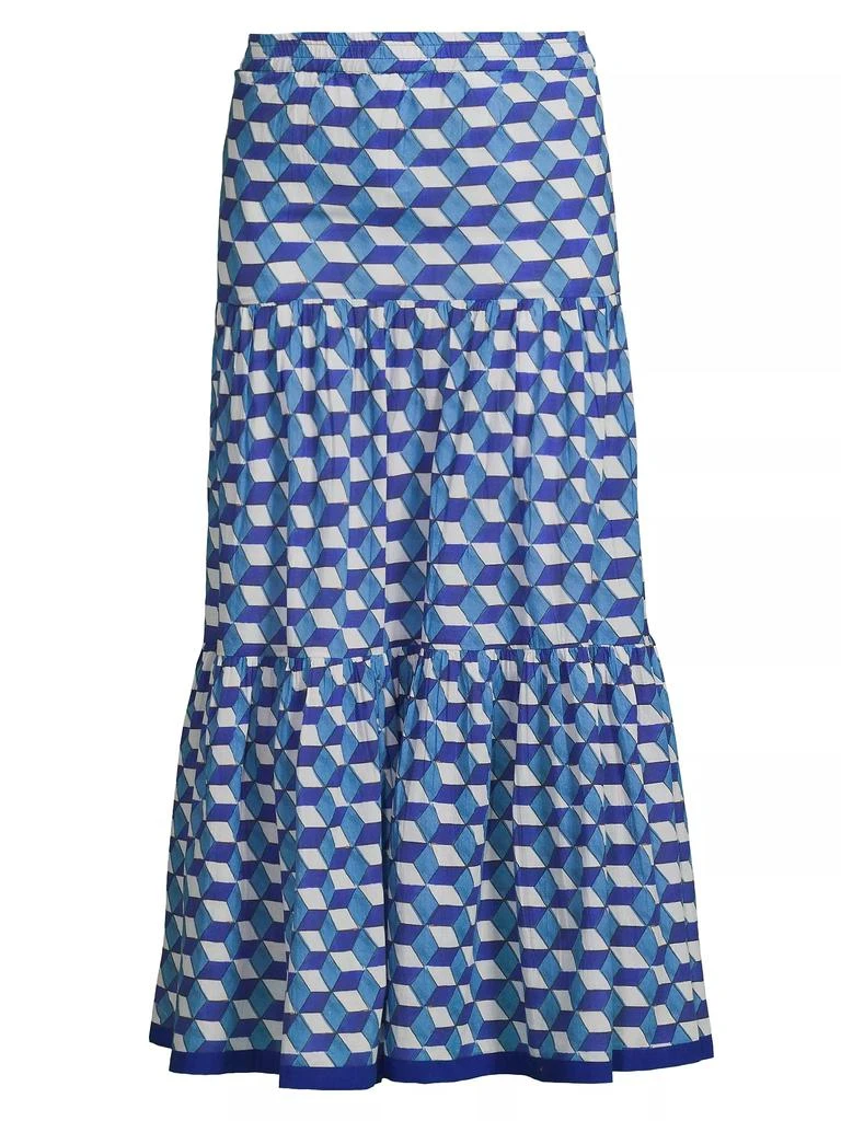 Ro's Garden Frilly Geometric Skirt 1