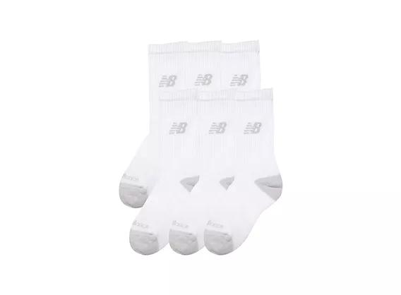 New Balance Youth Active Crew Socks 6 Pack