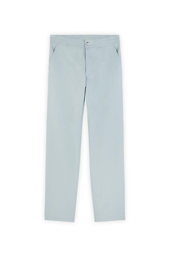Maison Kitsune Casual Cotton Trousers With Elasticated Waistband