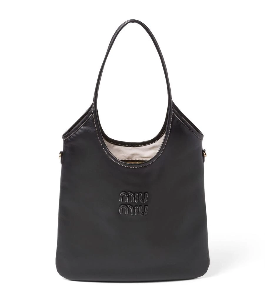 Miu Miu Leather Ivy Tote Bag 1