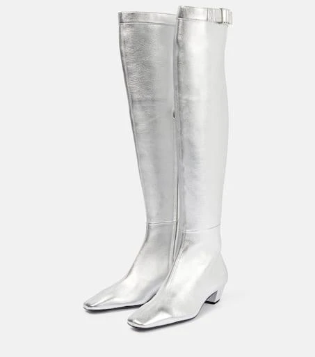Tom Ford Metallic over-the-knee boots 5