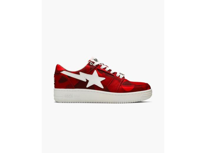 A Bathing Ape A Bathing Ape Bape Sta Low Camo Red