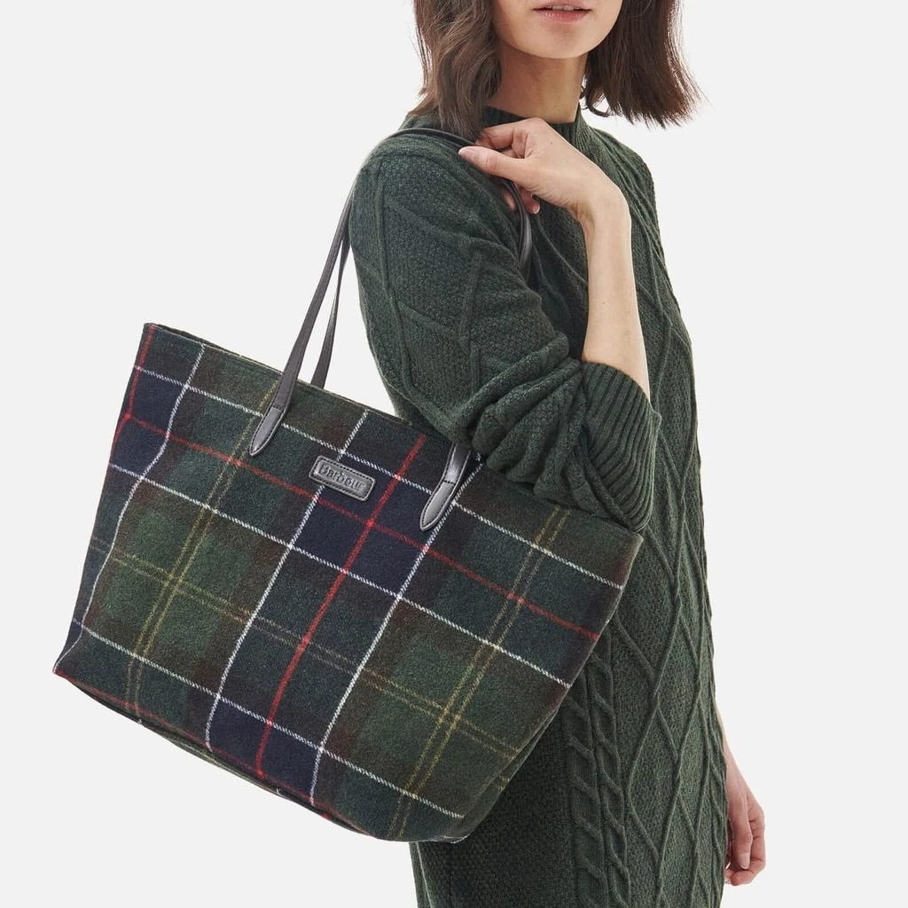 Barbour Barbour Women's Witford Tartan Tote Bag - Classic 2