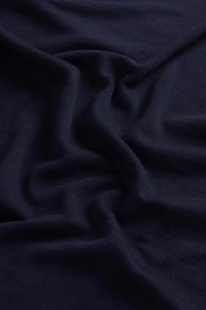 Woolrich Crewneck Sweater in Pure Merino Virgin Wool - Men - Blue 8