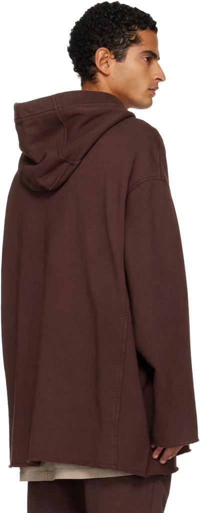 Rick Owens Burgundy Concordians Peter Hoodie 3