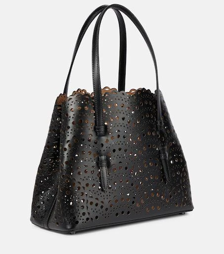 Alaïa Le Mina 25 Vienne Wave leather tote bag 4