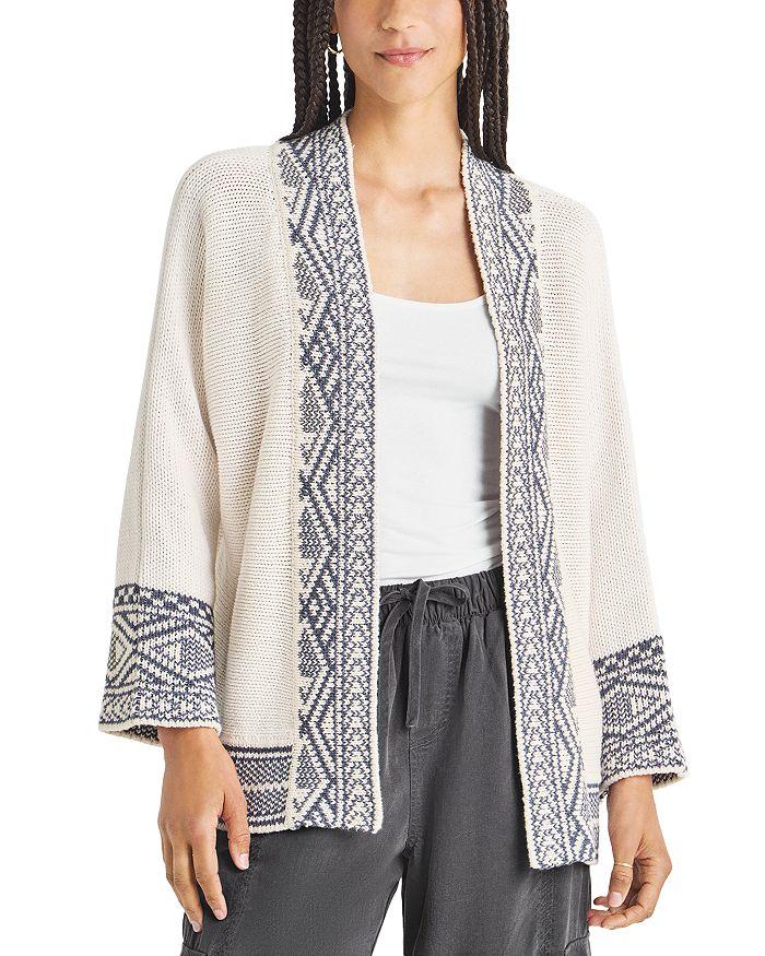 Splendid Kenny Border Print Cardigan