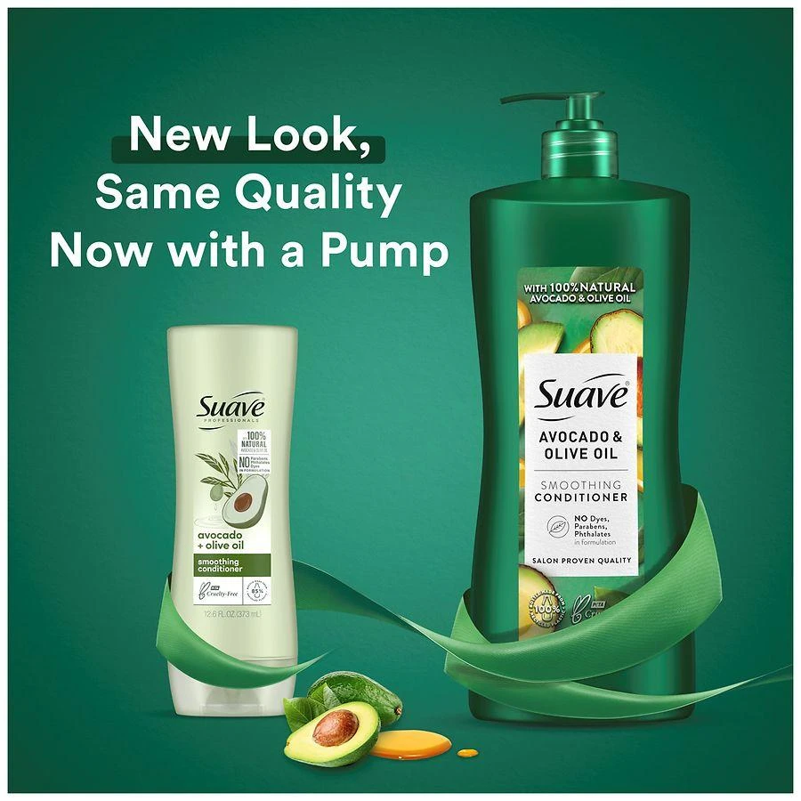 Suave Smoothing Conditioner Avocado + Olive Oil 6