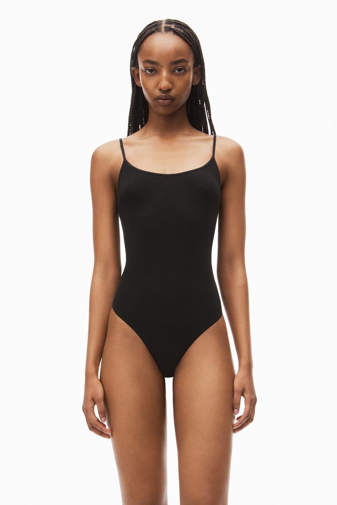 Alexander Wang cami bodysuit in ribbed jersey