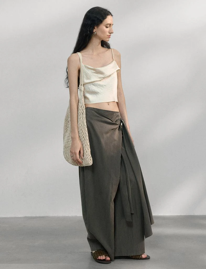 Pixie Market Side-Tie Wrap Pants 8