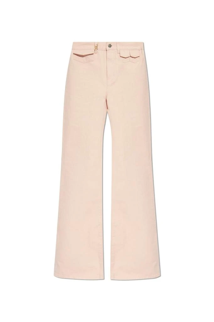 Chloé Chloé High-Waisted Flared Jeans 1