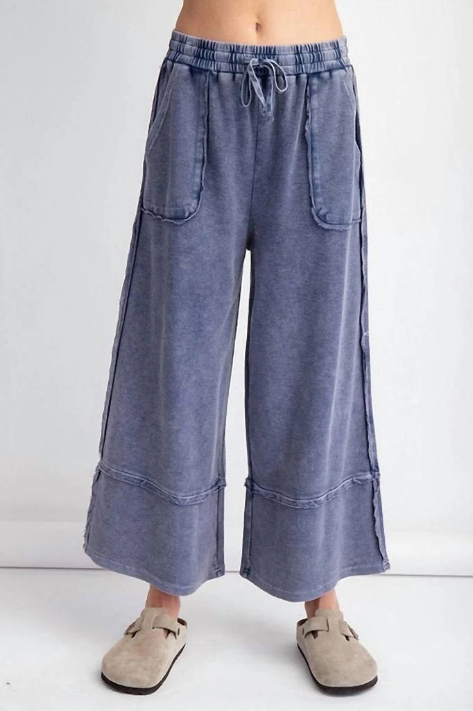 Easel Easel - Lorraine Wide Leg Pants