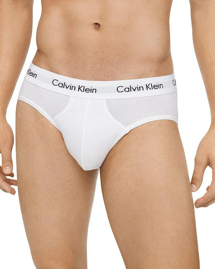 Calvin Klein Cotton Stretch Moisture Wicking Hip Briefs, Pack of 3 2