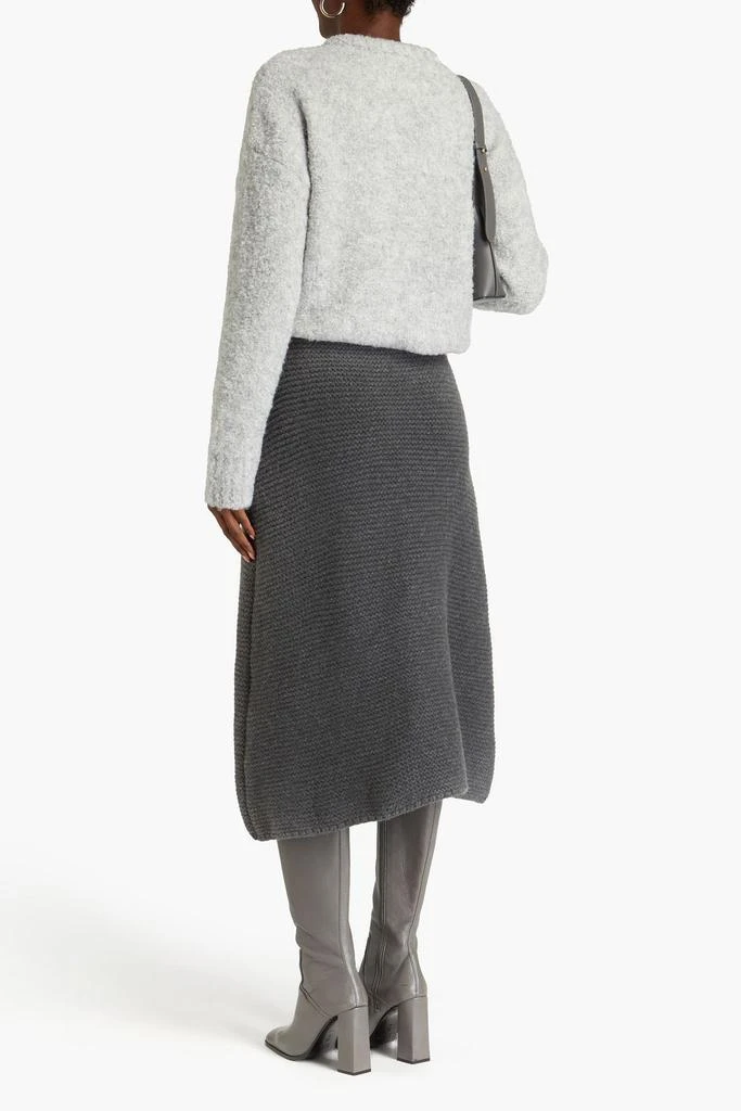 Le 17 Septembre Ribbed wool midi skirt 3