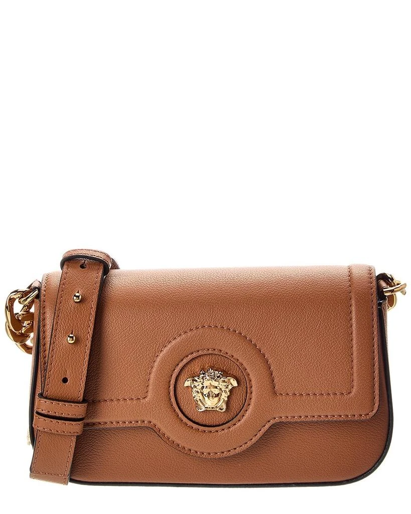 Versace La Medusa Leather Shoulder Bag 1