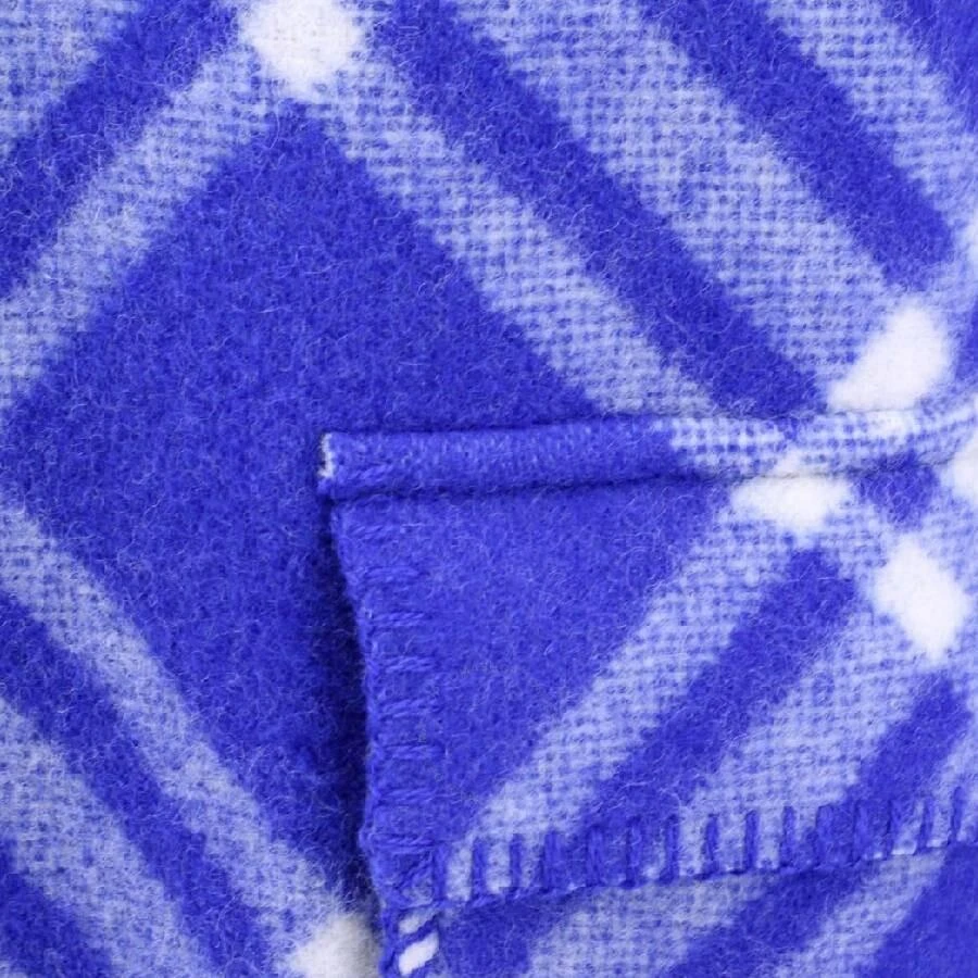 Burberry Check Pattern Blanket Cape 3