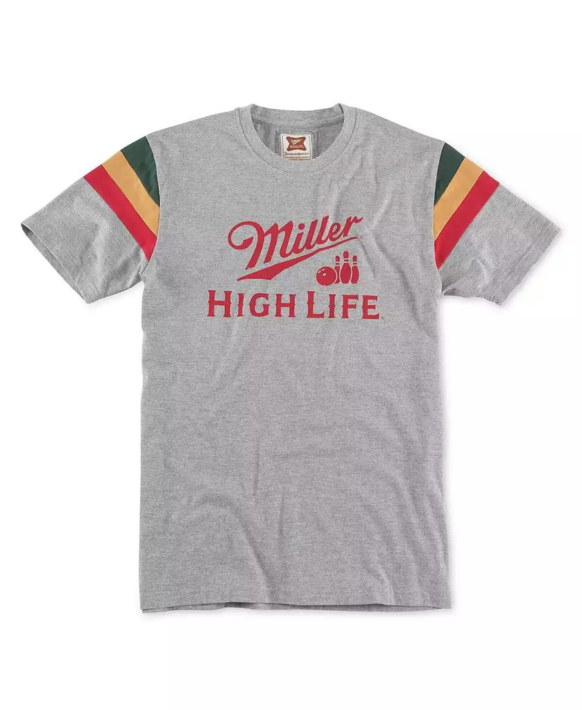 American Needle Men's and Women's Heather Gray Miller Sunset T-Shirt