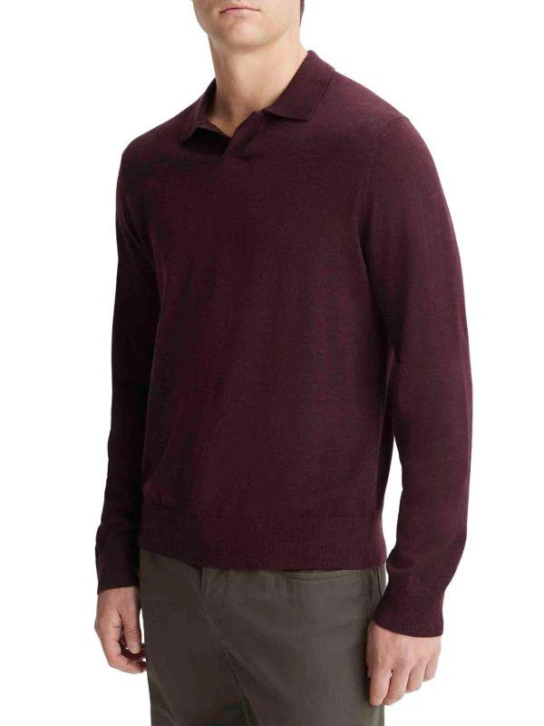 Vince Merino Wool Polo Sweater 3