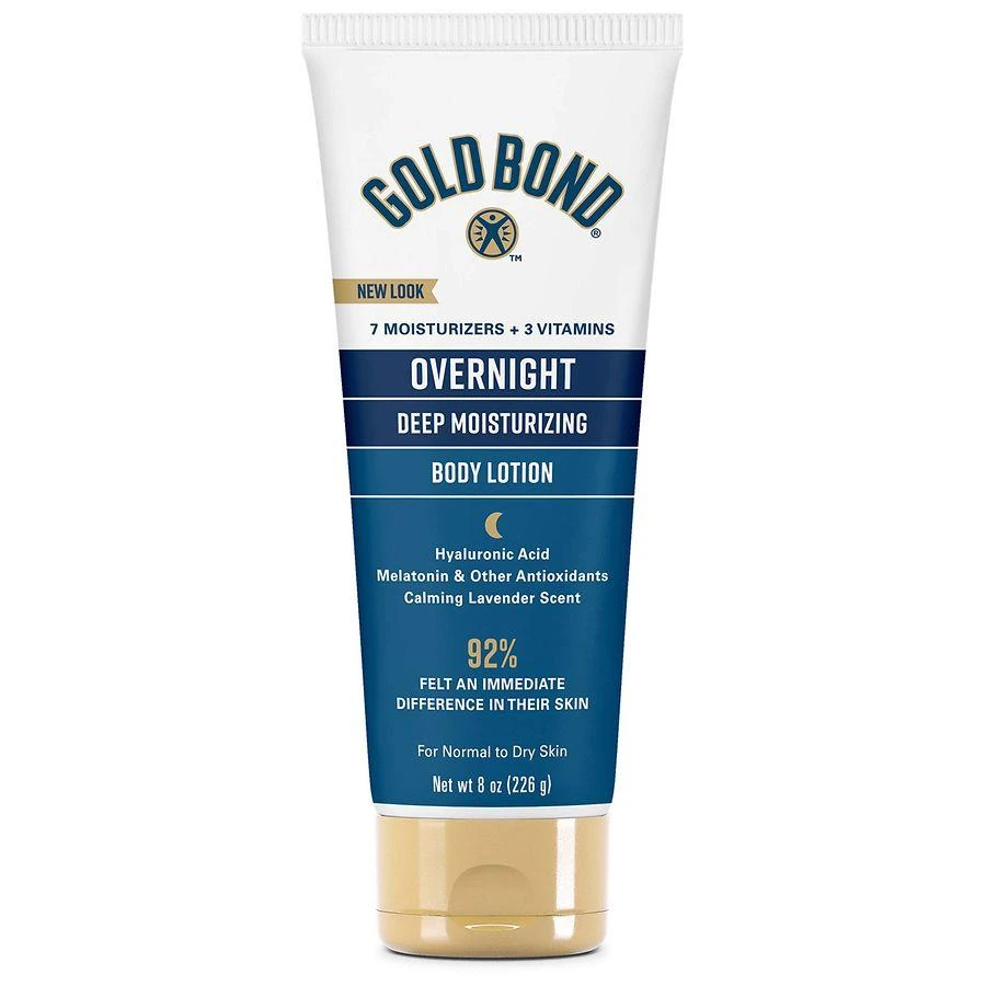 Gold Bond Overnight Deep Moisturizing Lotion, With Calming Scent 1