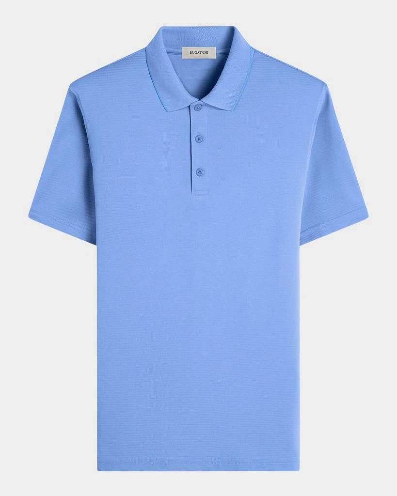 BUGATCHI Men's Ottoman Short-Sleeve Polo Shirt 1