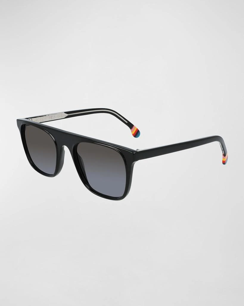 Paul Smith Men's Flat-Top Rectangle Sunglasses 1