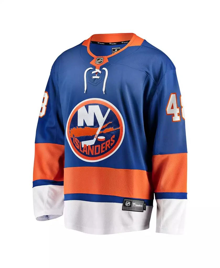 Fanatics Men
s Matthew Schaefer Royal New York Islanders Home Breakaway Player Jerseys 2