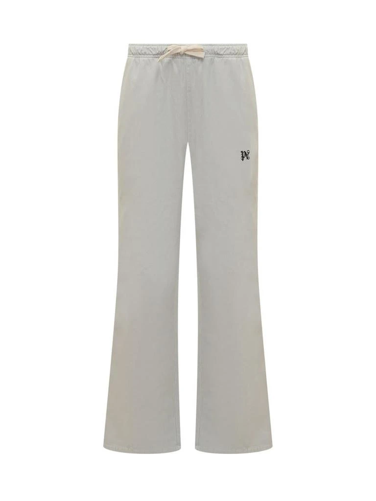 Palm Angels Palm Angels Pants With Monogram Pa 1