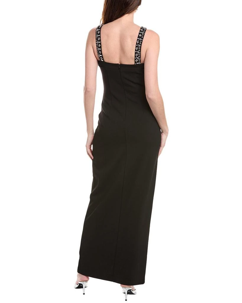 gold and royal blue dress Royal Blue Gold Jeweled Drawstring Halter Maxi Dress – Hot Miami Styles