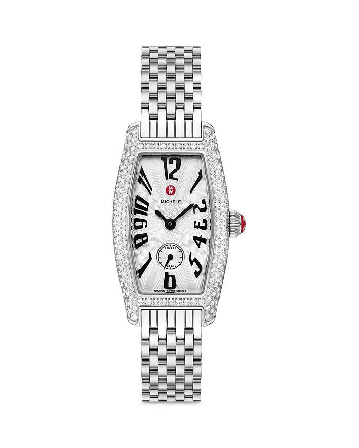Michele Deco Diamond Mother of Pearl Dal Steel Women\'s Watch MWW06A000778 #40 Deco Diamond Stainless Steel Watch MWW06A000778 - MICHELE® main image 4