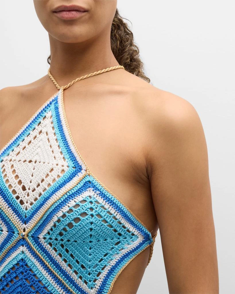 Hand-Crochet Diamond Pattern Tiered Mini Dress  On Sale Now with Up to 52%  Off | Discover Exclusive Deals & Savings at BeyondStyle  Authentic My  Beachy Side Women|women's clothing|dresses|swimwear & coverups|women
