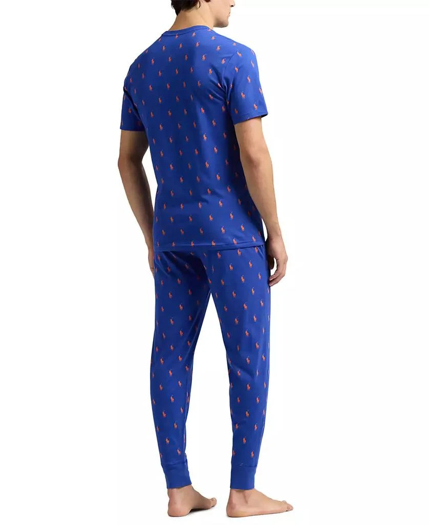 Ralph Lauren Men's Short-Sleeve Jogger Pajama Set, Exclusively at Macy's 2