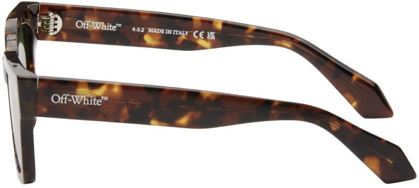 Off-White Tortoiseshell Midland Sunglasses 3