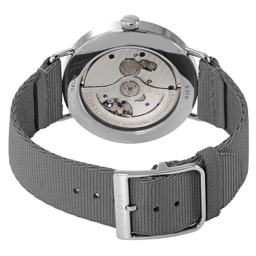 Nomos Glashutte Metro Neomatik Automatic White Dial Men's Watch 1165 3