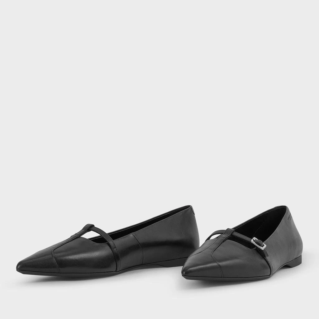 Vagabond Shoemakers Vagabond Hermine Leather Pointed Flats 2