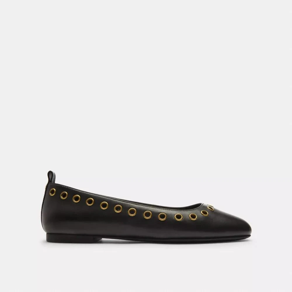 Coach Wendie Ballet With Grommets 1