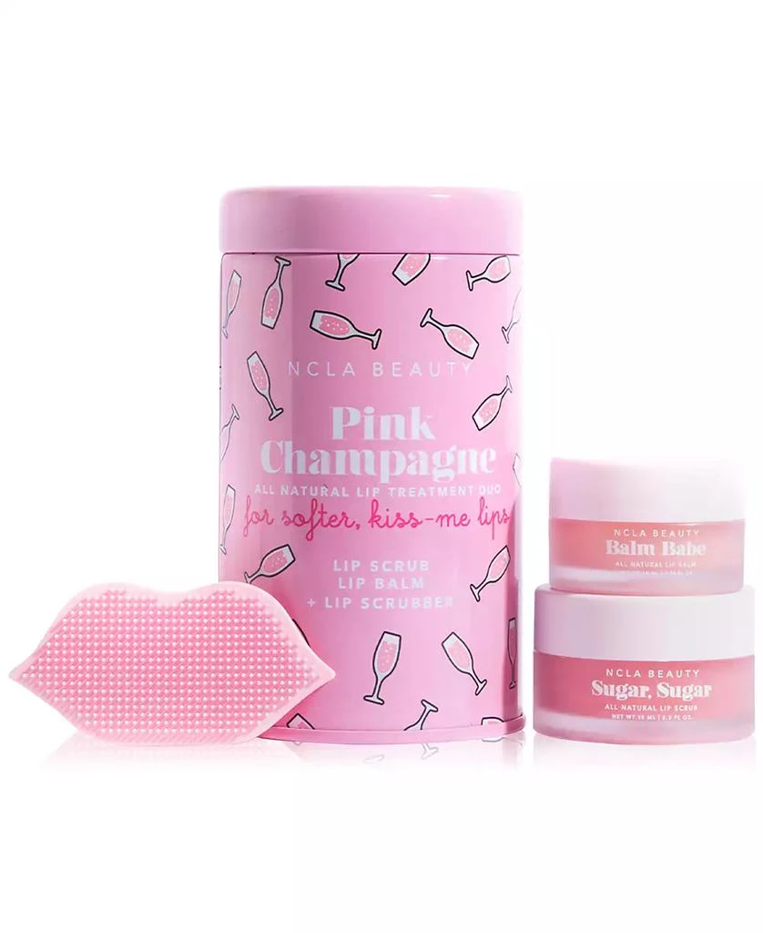 NCLA Beauty 3-Pc. Pink Champagne Lip Treatment Set 1