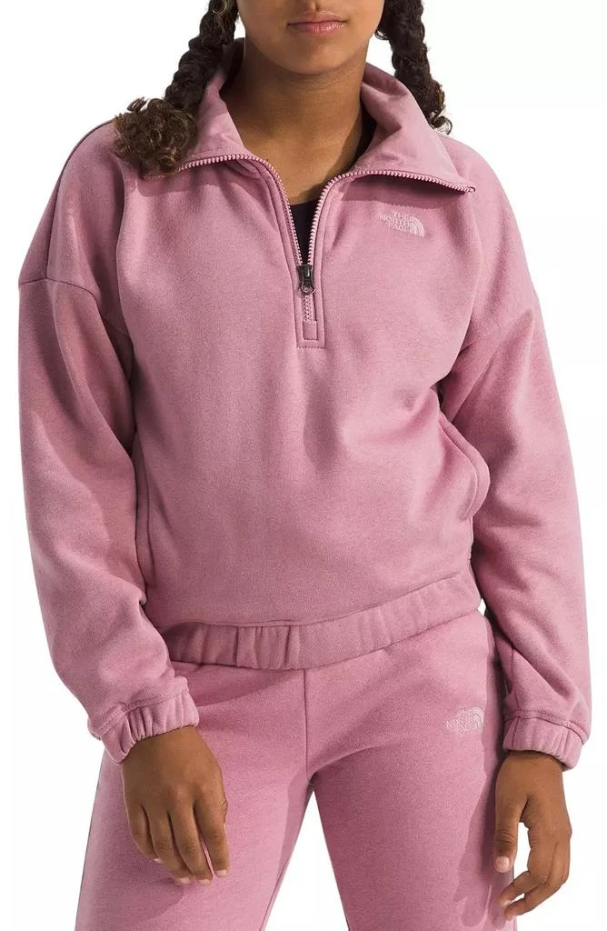 The North Face The North Face Girls' Camp Fleece 1/4-Zip Pullover 1