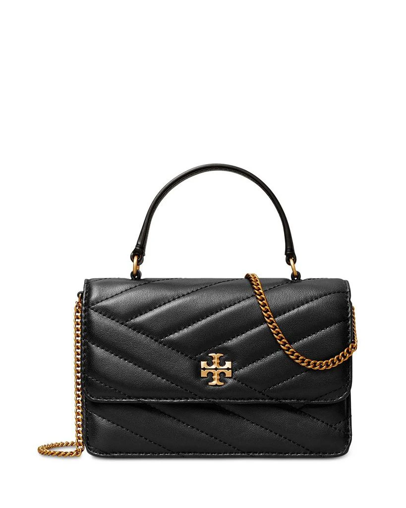 Tory Burch Kira Chevron Mini Top Handle Chain Wallet 1