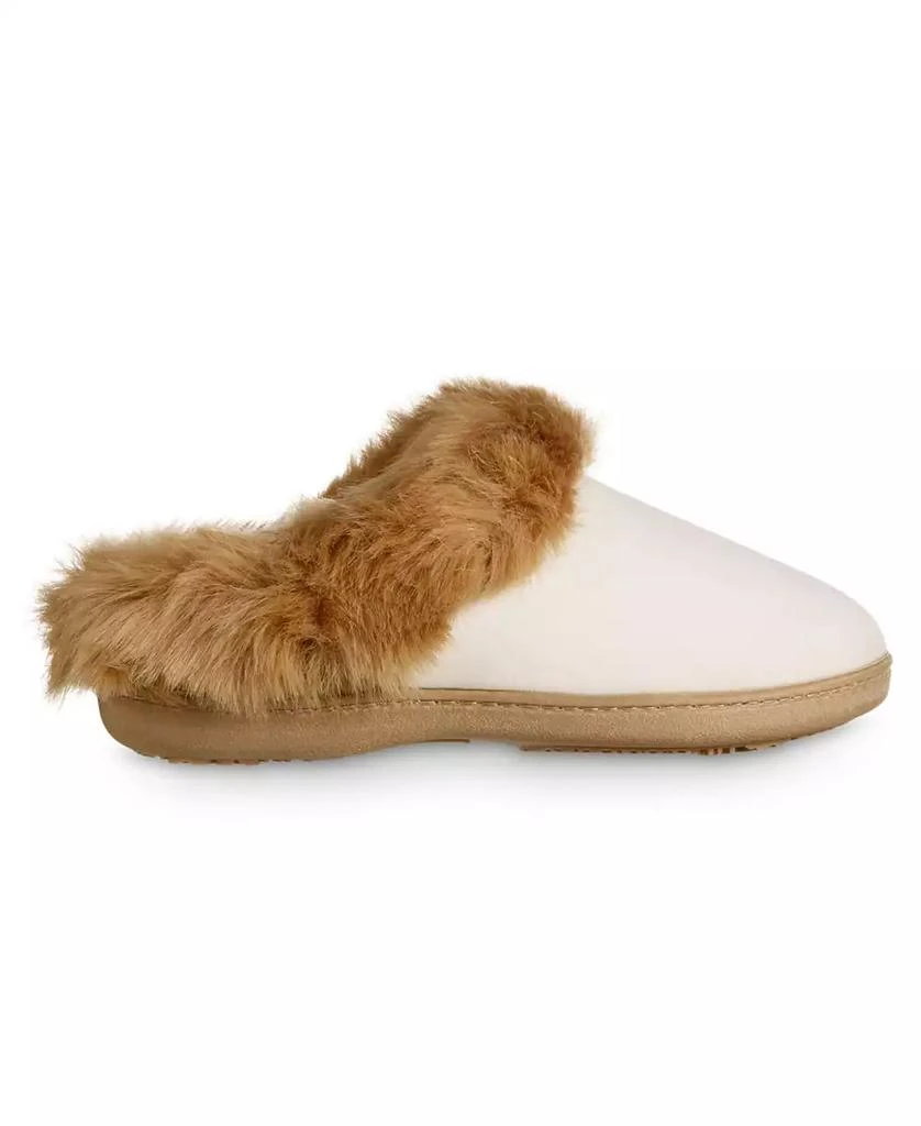 Isotoner Signature Women's Velour Valerie Comfort Hoodback Slippers 2