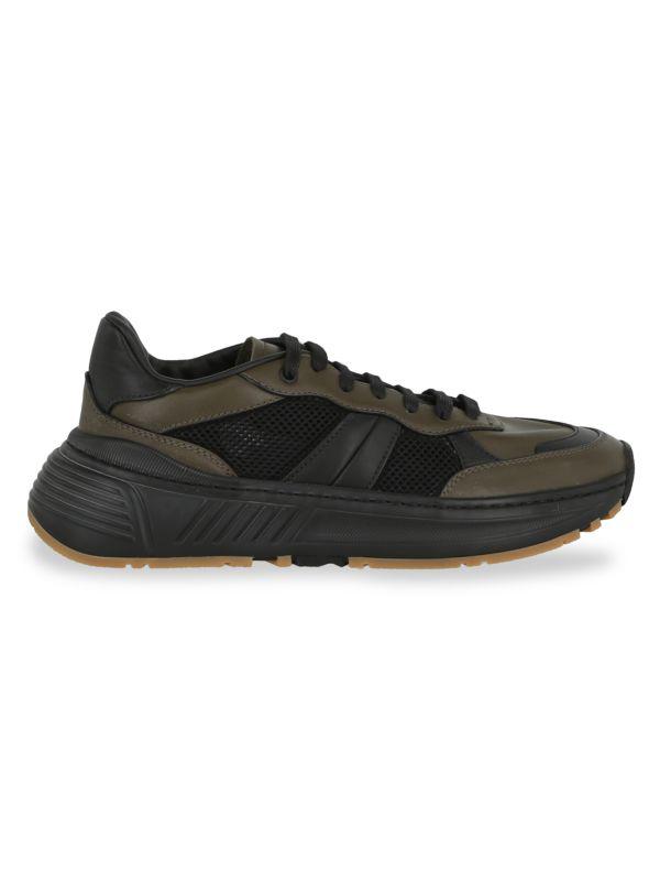 Shop Men's Speedster Leather & Mesh Sneakers on Sale at