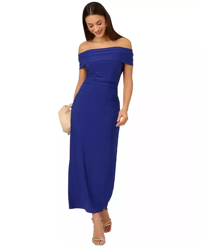 Shoulder Dress Macys Adrianna Papell Bridesmaid Dresses Adrianna Papell  Platinum Bridesmaid Dress 40438 Bella Bridesmaids