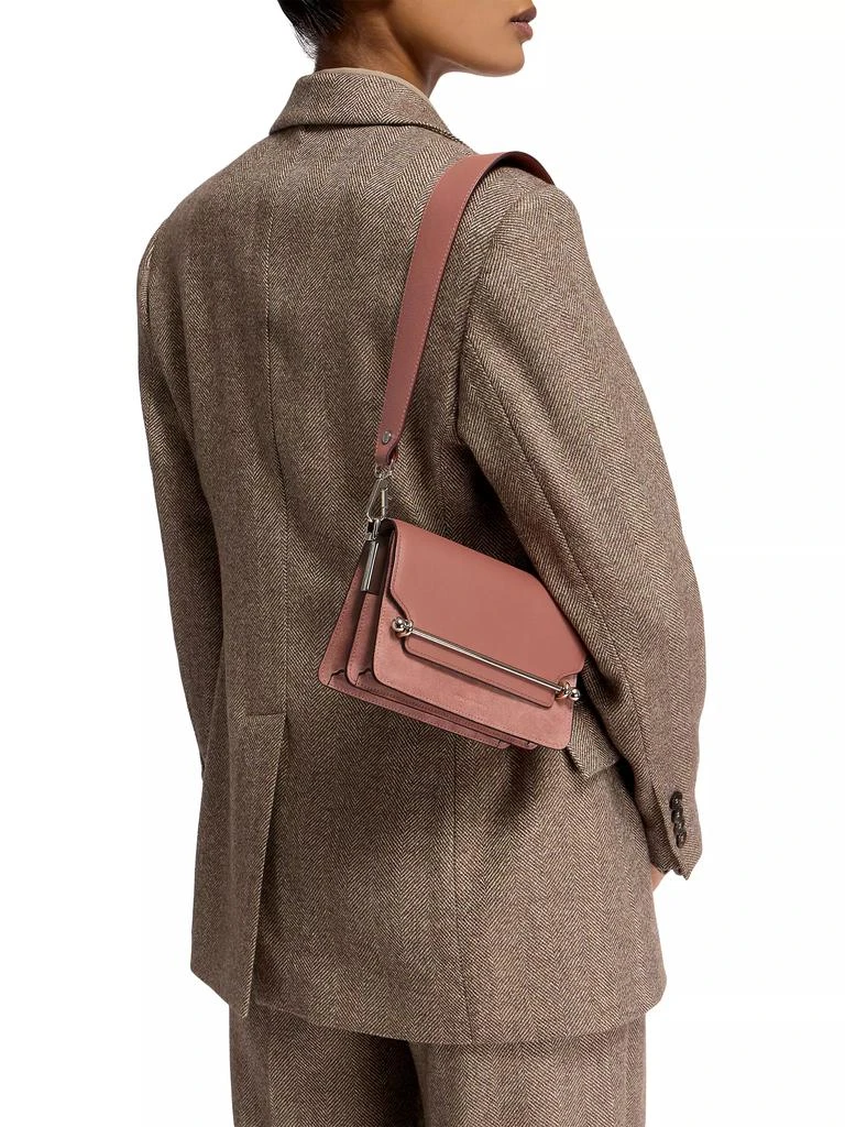 Strathberry East/West Leather Shoulder Bag 4