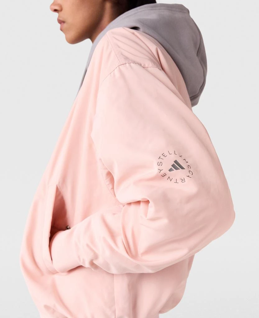 Stella McCartney Stella McCartney - TrueNature Bomber Jacket, Woman, Vapour Pink, Size: M 1
