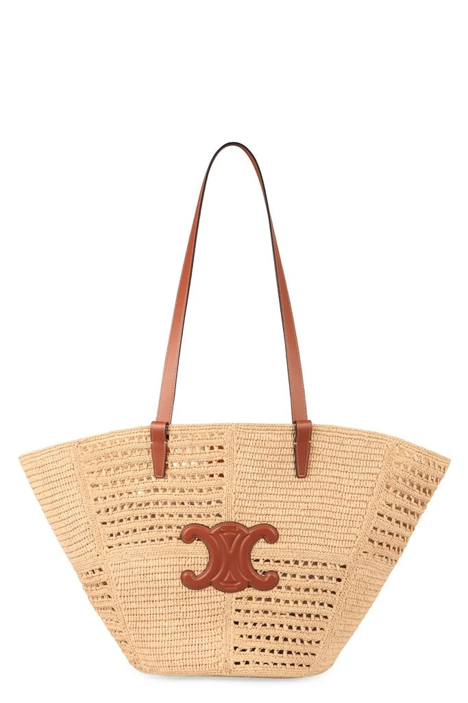 Celine CLASSIC PANIER MEDIUM RAFFIA TOTE BAG 1