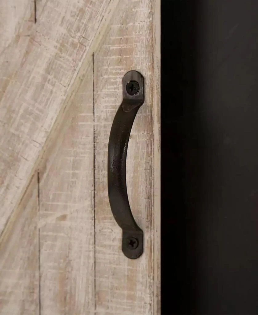 Glitzhome Farmhouse Wooden Chalkboard Barn Door 6