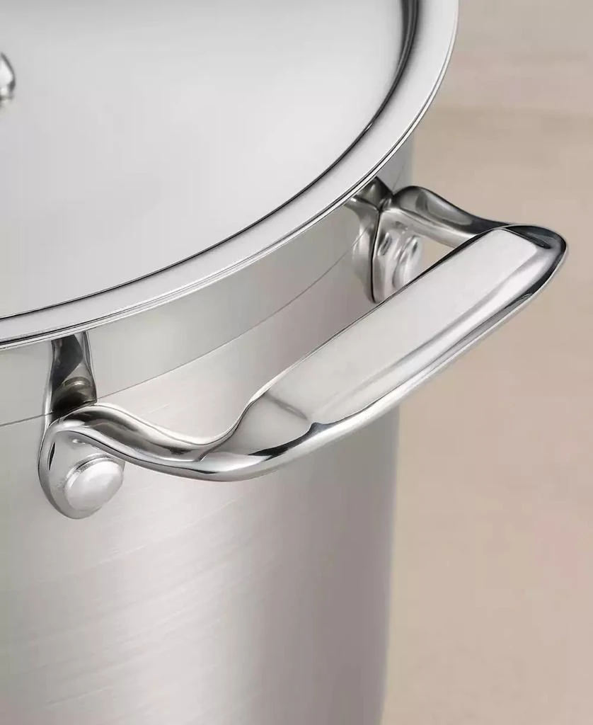 Tramontina Tri-Ply Clad Stainless Steel 24-Qt Round Stock Pot 4