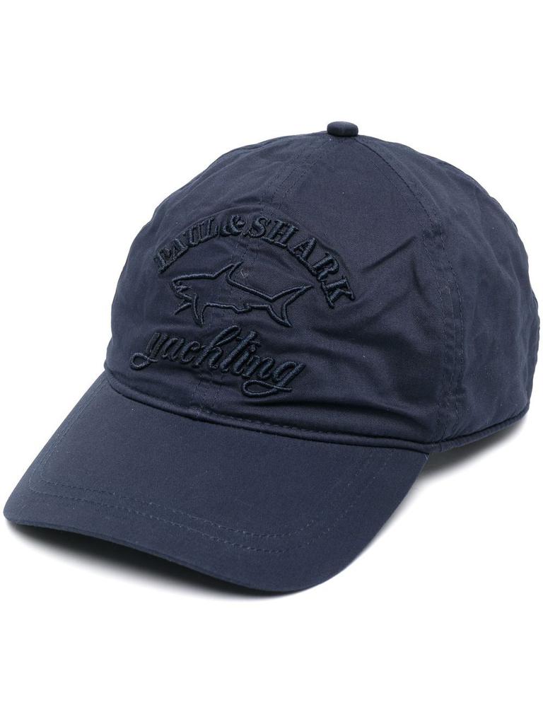 Paul & Shark logo-embroidered baseball cap - men -  -  - Blue