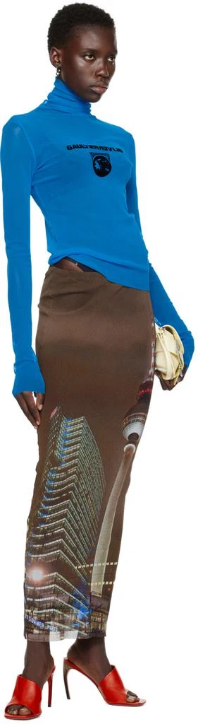 Jean Paul Gaultier Blue Shayne Oliver Edition Turtleneck 5