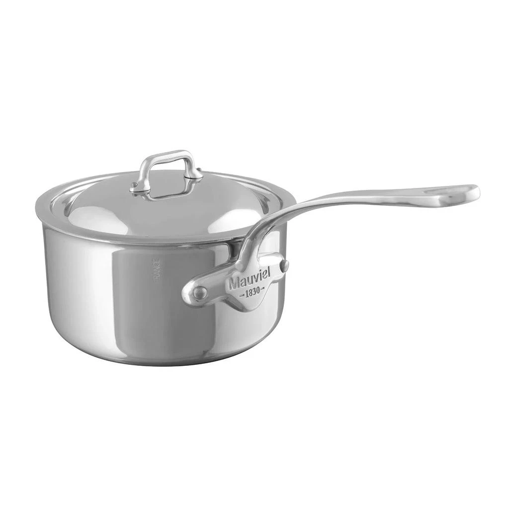 Mauviel M
Cook 1.2 qt Stainless Steel Saucepan 
Lid