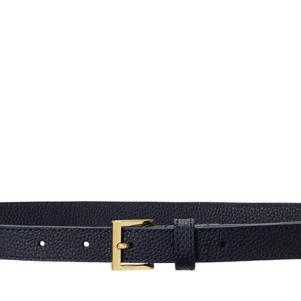 Ralph Lauren Pebbled Leather Skinny Belt 2